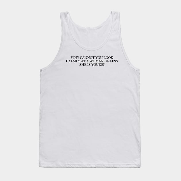 Anton Chekhov "Uncle Vanya" Book Quote Tank Top by RomansIceniens